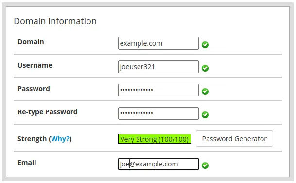 How to Create cPanel Account in WHM